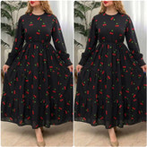 پیراهن زنانه گیلاسی