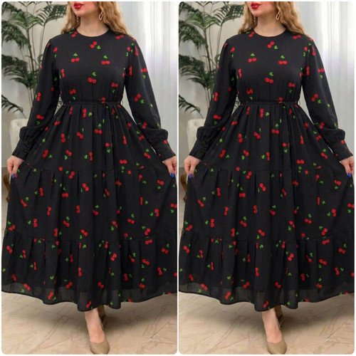 پیراهن زنانه گیلاسی