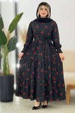 پیراهن زنانه گیلاسی