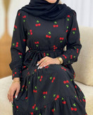 پیراهن زنانه گیلاسی