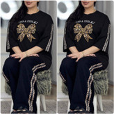 ست تیشرت شلوار زنانه شاین