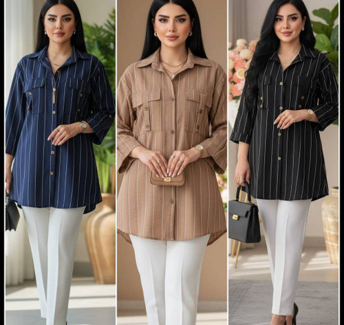 شومیز زنانه مدل لاریس