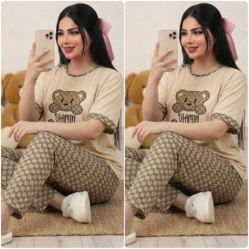 ست تیشرت شلوار زنانه نسترن