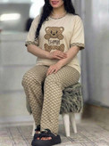 ست تیشرت شلوار زنانه نسترن