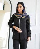 کت شلوار زنانه نوار عدسی