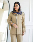کت شلوار زنانه نوار عدسی