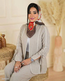 کت شلوار زنانه نوار عدسی