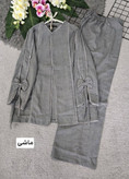 کت شلوار زنانه نوار عدسی