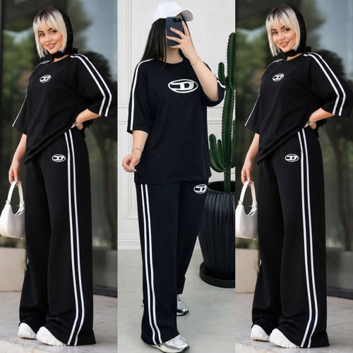 ست تیشرت شلوار زنانه مدل دیزل