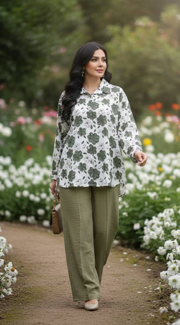 ست شومیز شلوار زنانه بهار