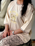 ست تیشرت شلوار زنانه گوچی پاپیون