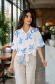شومیز زنانه گره ای نازنین