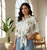 شومیز زنانه گره ای نازنین