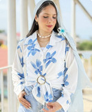 شومیز زنانه گره ای نازنین