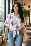 شومیز زنانه گره ای نازنین