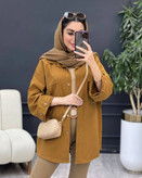 شومیز مانتو زنانه مدل بنفشه