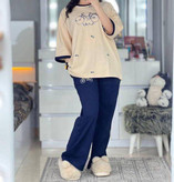 ست تیشرت شلوار زنانه مدل دوچرخه