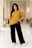 ست تیشرت شلوار زنانه دلبر