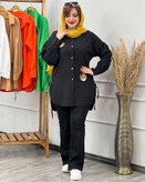 شومیز زنانه مدل استیکر خرس