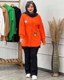 شومیز زنانه مدل استیکر خرس