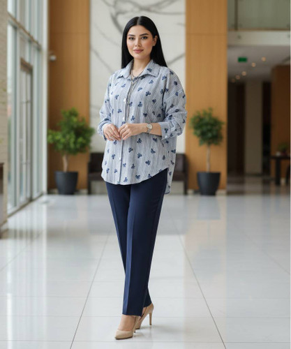 شومیز زنانه مدل پاپیون