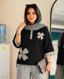 ست شومیز شلور زنانه مدل هلن