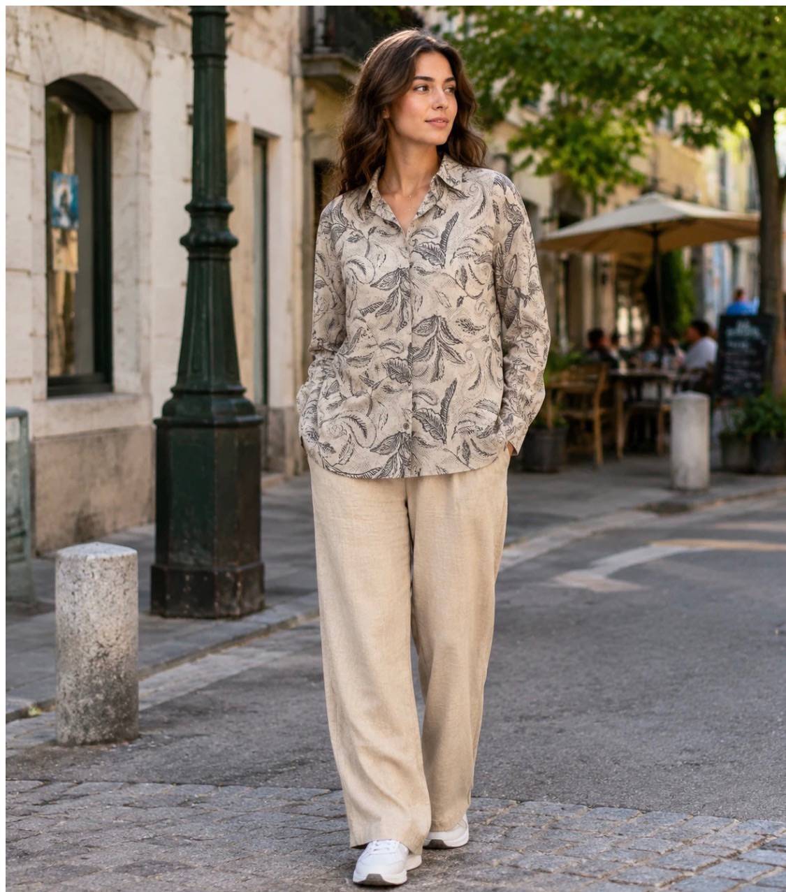 ست شومیز شلوار زنانه مدل نسیم