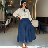 ست شومیز دامن زنانه مدل ژیوا