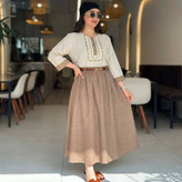 ست شومیز دامن زنانه مدل ژیوا