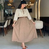 ست شومیز دامن زنانه مدل ژیوا
