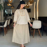 ست شومیز دامن زنانه مدل ژیوا