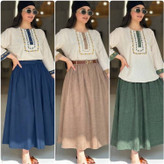 ست شومیز دامن زنانه مدل ژیوا