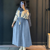 ست کراپ و سارافون زنانه مدل نرگس