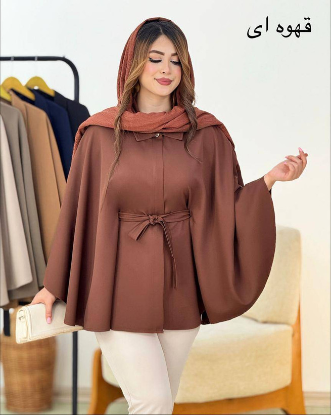 مانتو شنلی زنانه مدل زیبا
