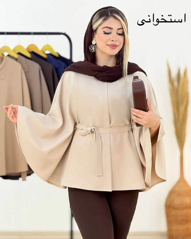 مانتو شنلی زنانه مدل زیبا