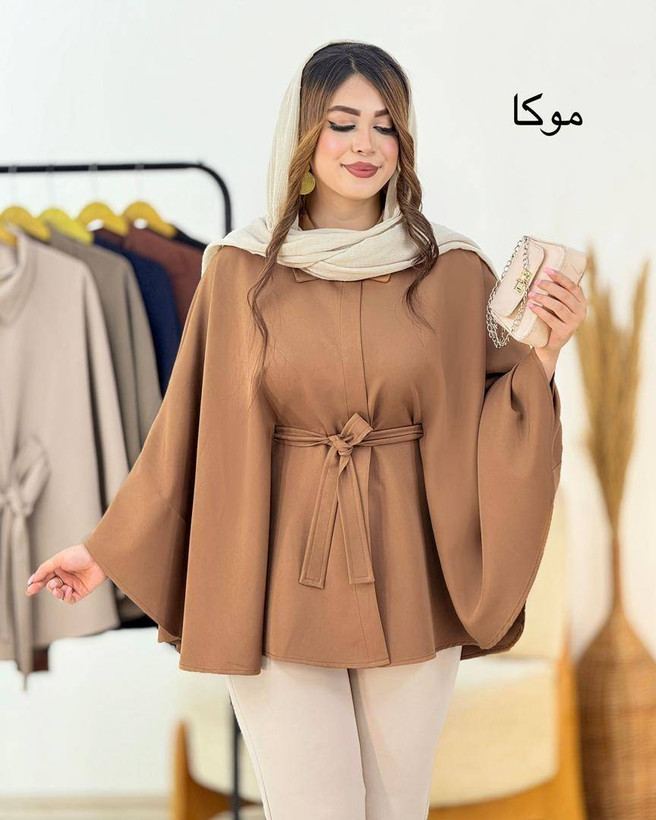 مانتو شنلی زنانه مدل زیبا