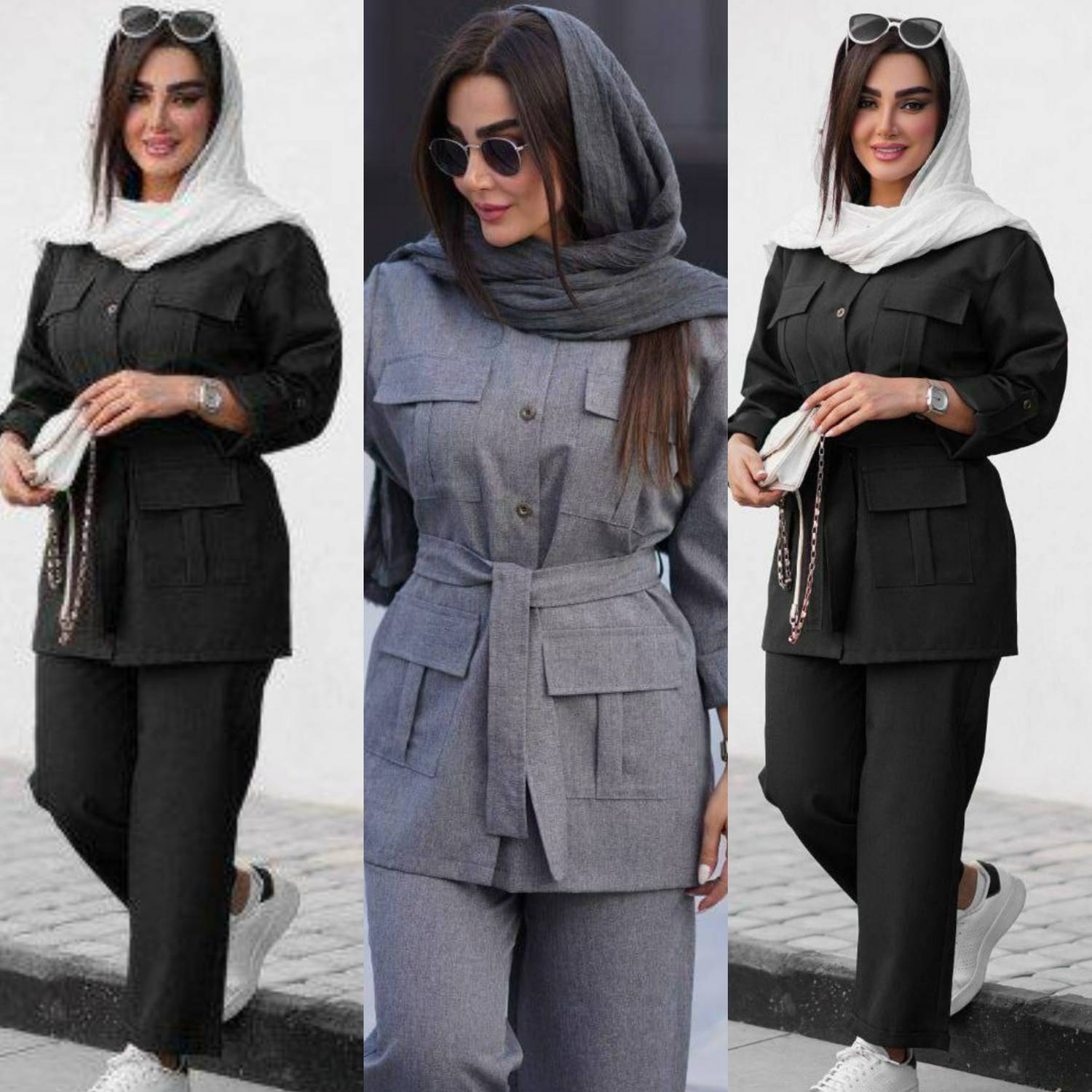 مانتو شلوار زنانه مدل هما