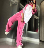 ست تیشرت شلوار زنانه مدل آدیداس سه خط