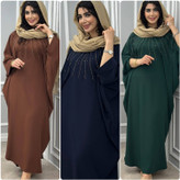 عبای زنانه مدل نگینی آبشاری