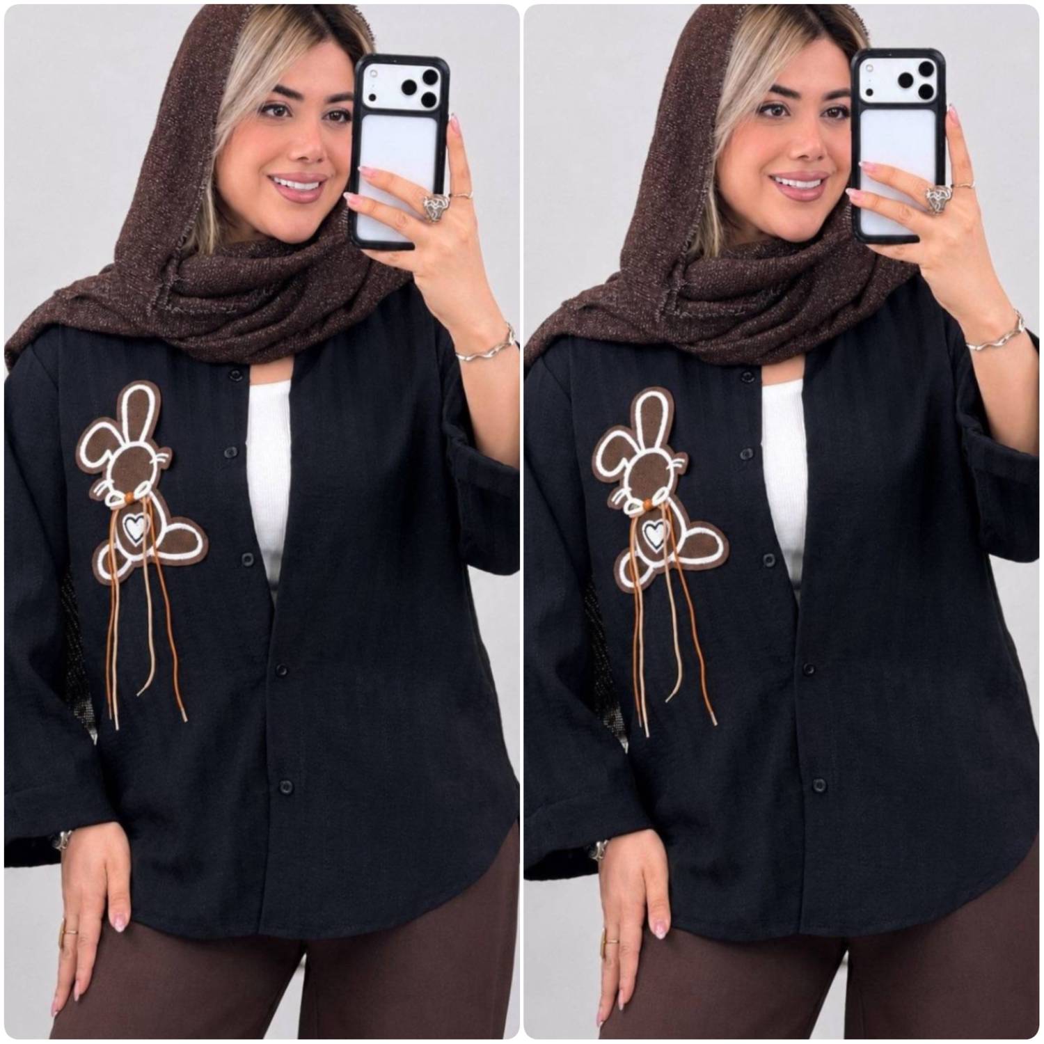 شومیز زنانه مدل خرگوشی