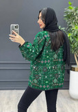 کت زنانه مدل گلیمی