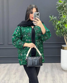 کت زنانه مدل گلیمی