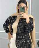 کت زنانه مدل گلیمی