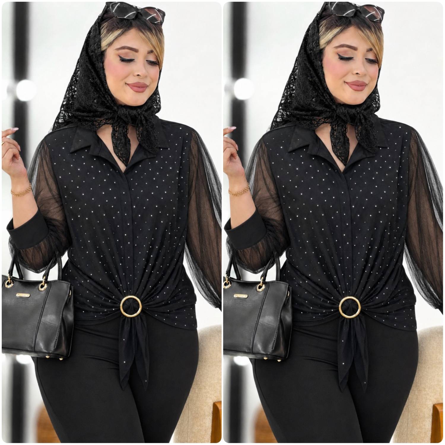 شومیز مجلسی زنانه مدل دلنواز