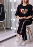 ست تیشرت شلوار زنانه مدل نوئل
