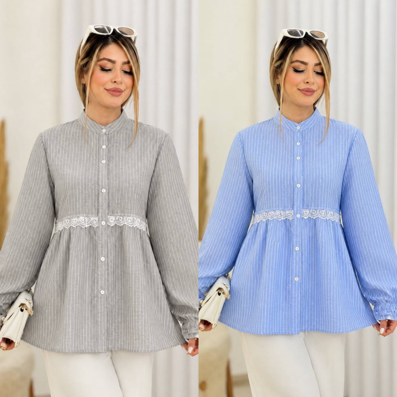 شومیز زنانه مدل آزاده