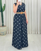 اورال زنانه مدل گل گچی