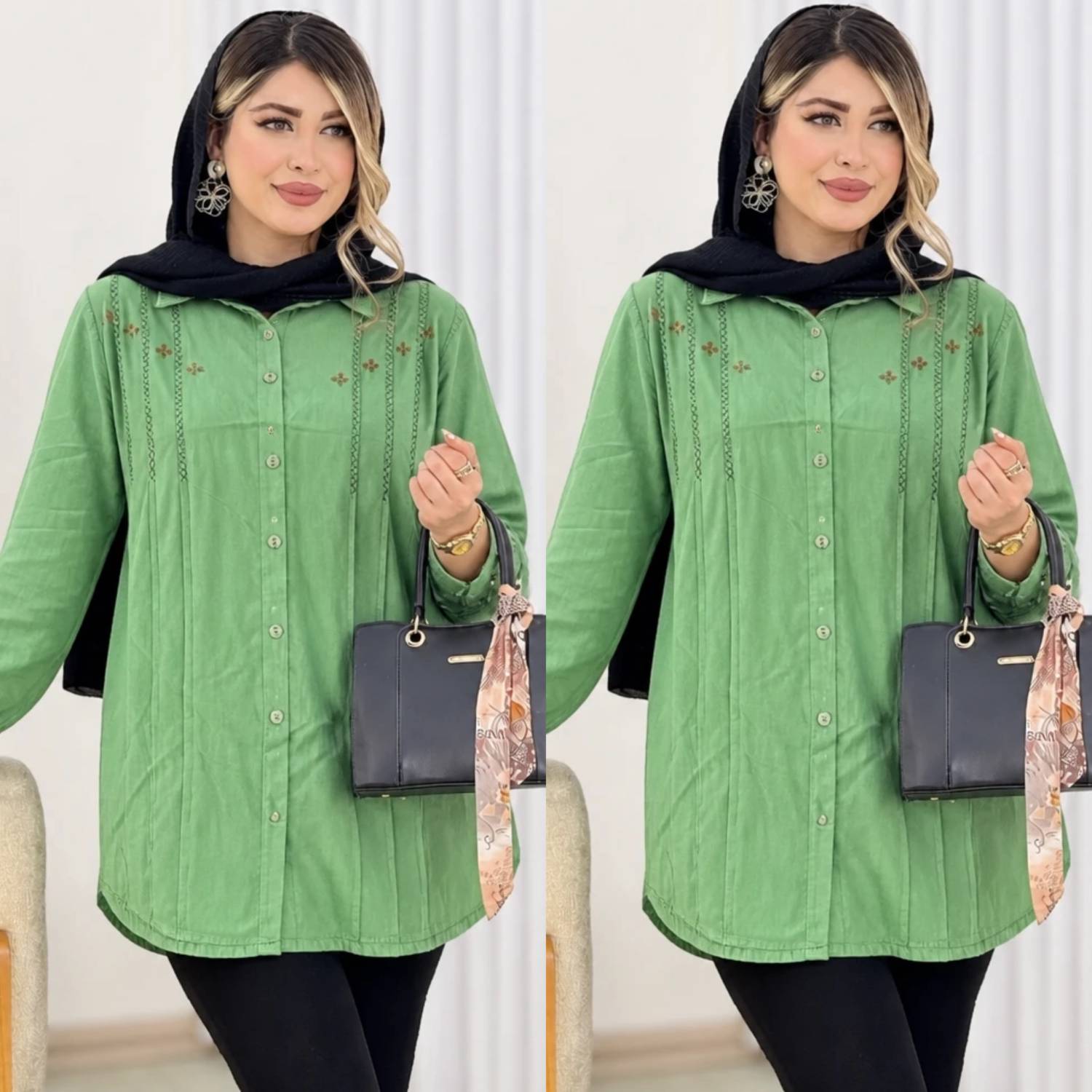 شومیز زنانه مدل ریحان