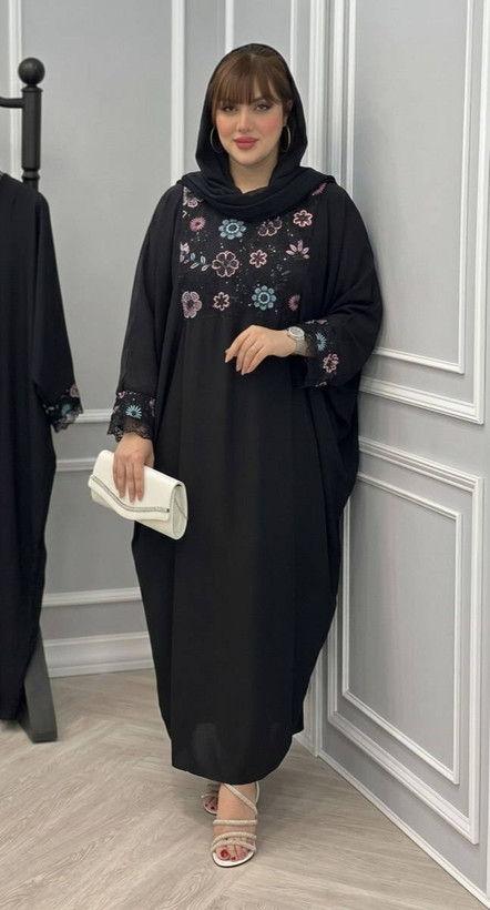 عبا زنانه مدل شکوفه