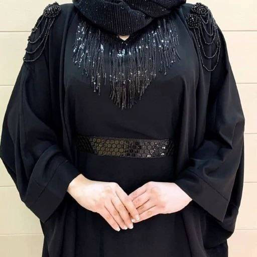عبا زنانه مدل سردوش دار مه لقا